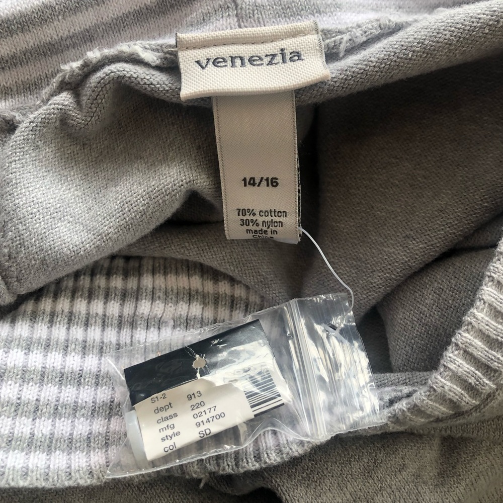 Lane Bryant Venezia Gray Hooded Sweater - Picture 6 of 10